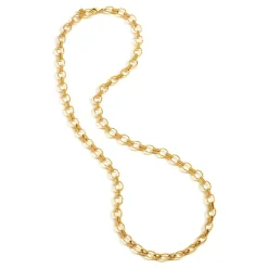 Cleopatra Small Link Necklace in Gold