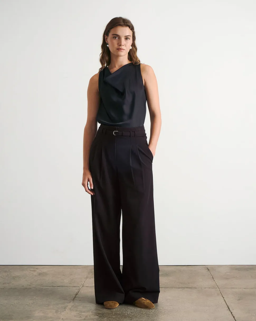 Clorinda Top in Black