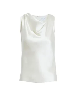 Clorinda Top in Ivory