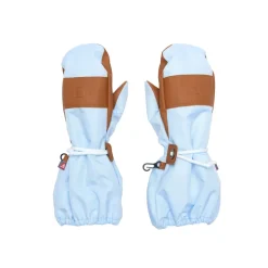 Cloud Blue Waterproof Ski Mitten