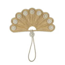 Cloud Shaped Iraca Pearl Fan