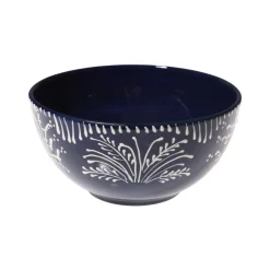 Cobalt Lace Cereal Bowl