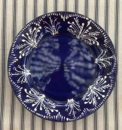 Cobalt Lace Dinner Plate