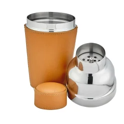 Cocktail Shaker in British Tan