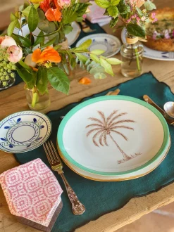 Coconut Tree Dinner Plate