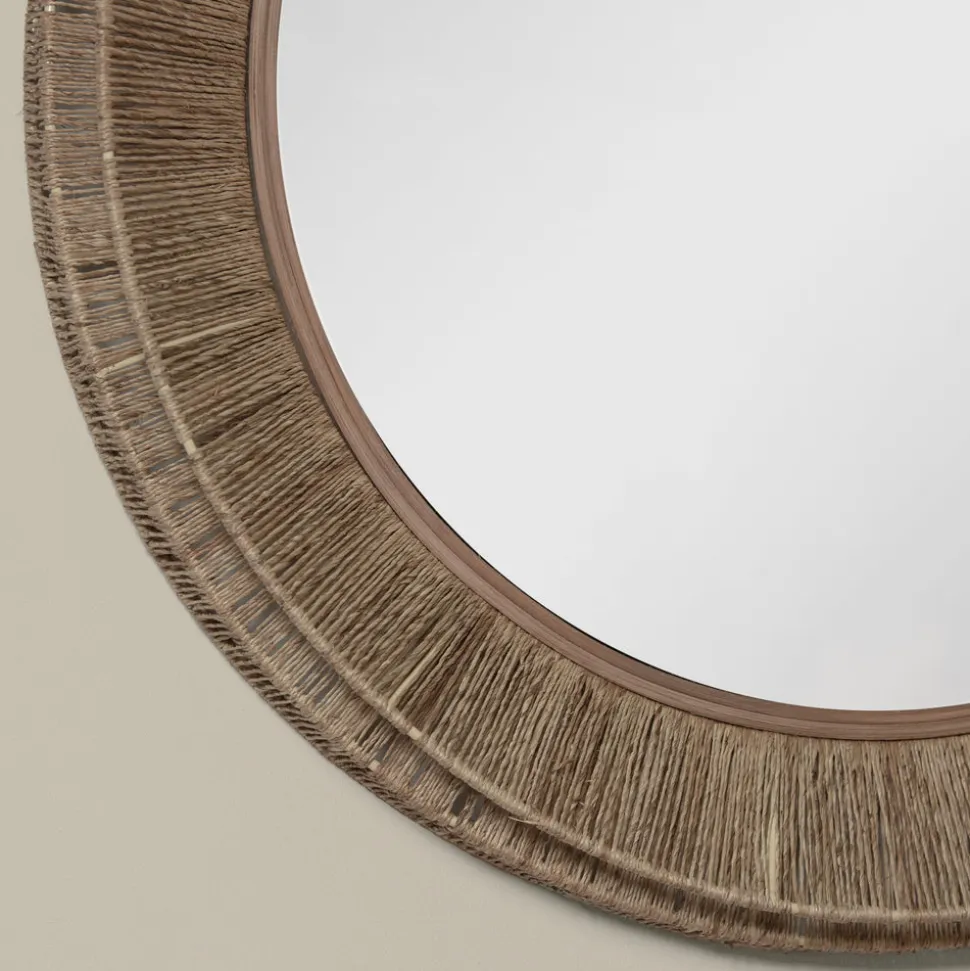 Collins Large Jute Mirror