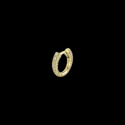 Colmillo Huggie Full White Pavé Diamonds