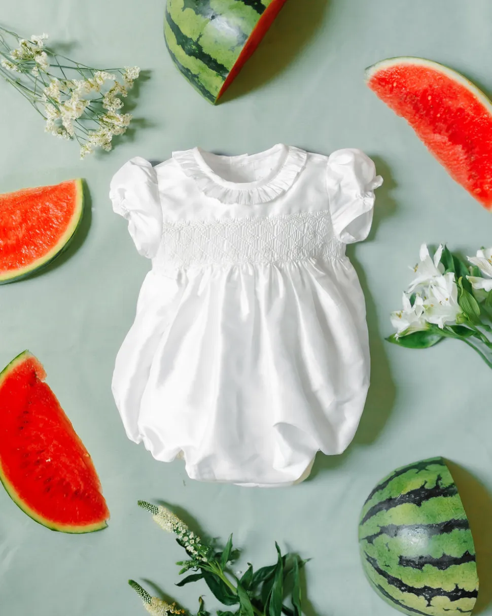 Colombe White Silk Ceremony Baby Bubble