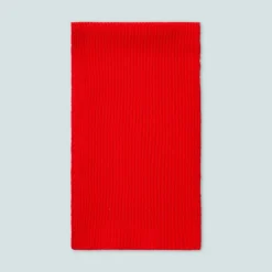 Color Block Scarf in Red and Pink