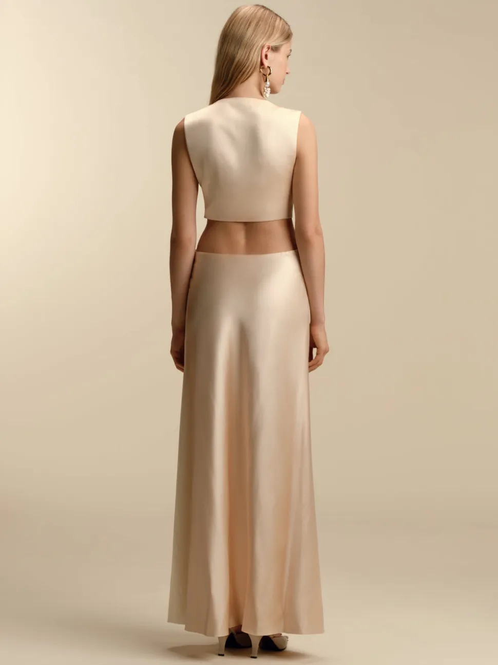 Colorblocked Twist Dress