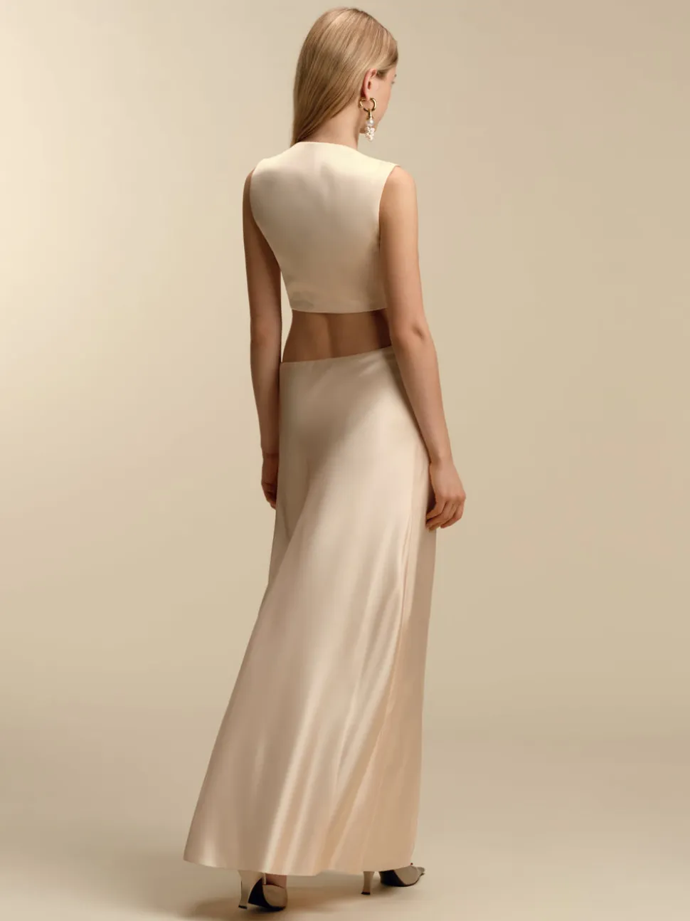 Colorblocked Twist Dress