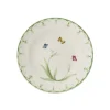 Colourful Spring Bread & Butter Plate in Multi