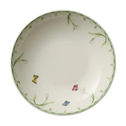 Colourful Spring Individual Pasta Bowl in Multi