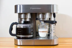 Combination Espresso Machine & 10-Cup Drip Coffeemaker