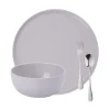 Complete Dinnerware Set in Gray