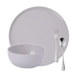 Complete Dinnerware Set in Gray