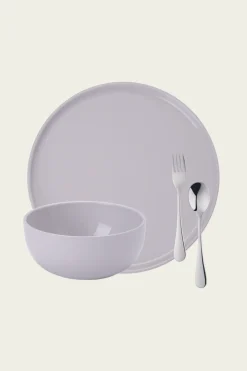 Complete Dinnerware Set in Gray