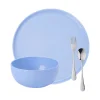 Complete Dinnerware Set in Blue
