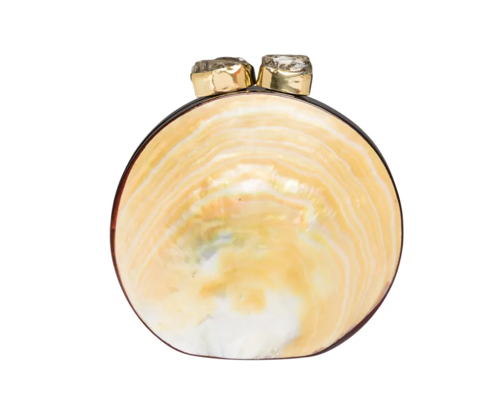 Conchita Clutch in Yellow