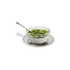Condiment Uno with Spoon And Saucer