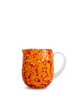 Confetti Pitcher in Red/Orange