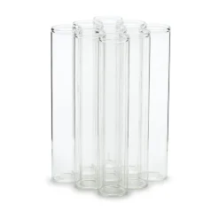 Connected Tube Flower Vase & Arranger in Gift Box, Set of 9