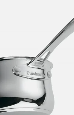 Contour Collection 1 Quart Saucepan with Cover in Stainless Steel
