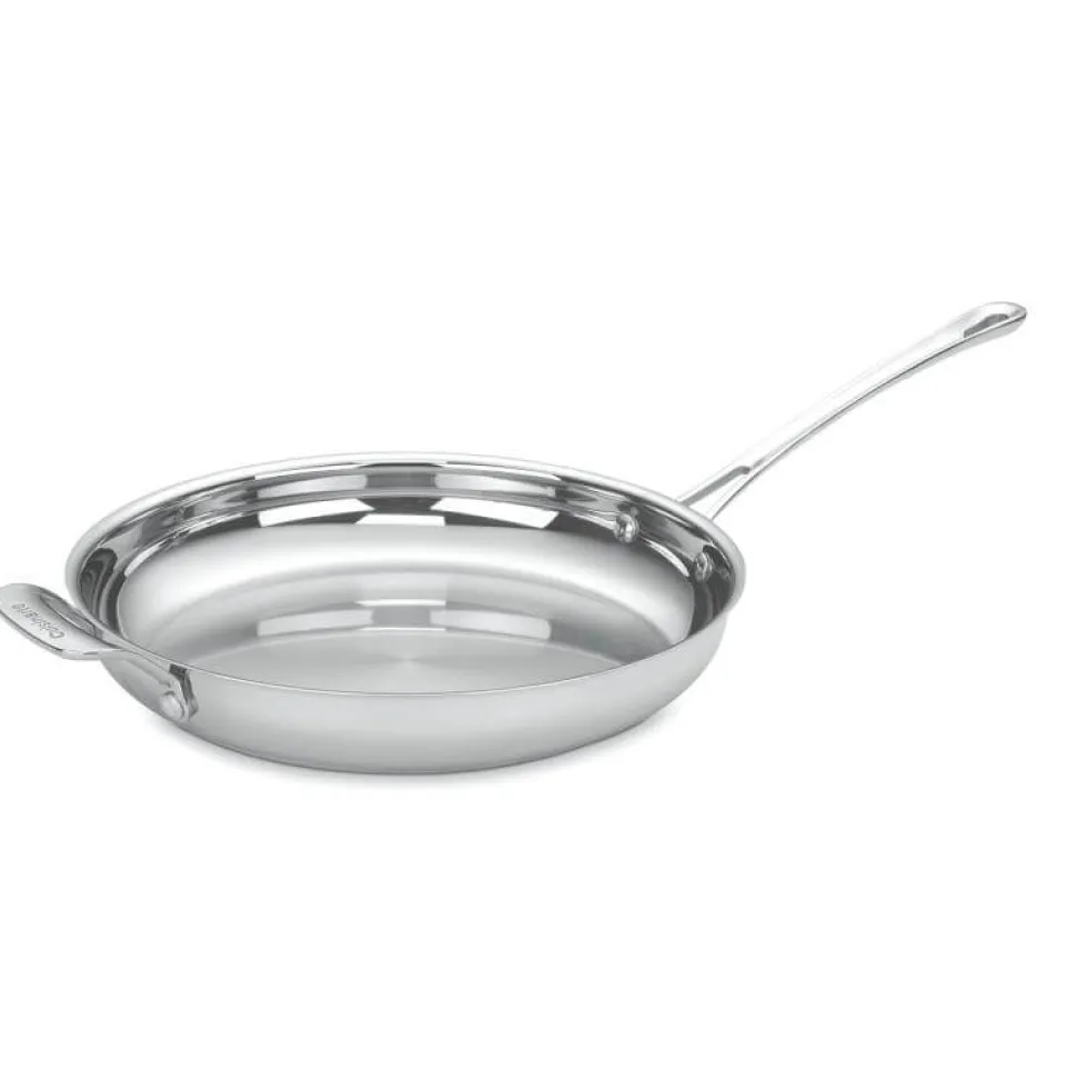 Contour Collection 12" Skillet with Helper Handle in Stainless Steel