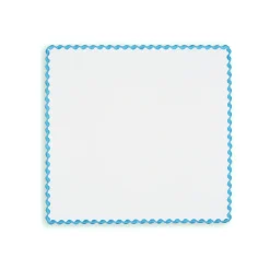 Cora Placemat And Napkin Set In Blue