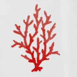 Coral Branch Red Napkin