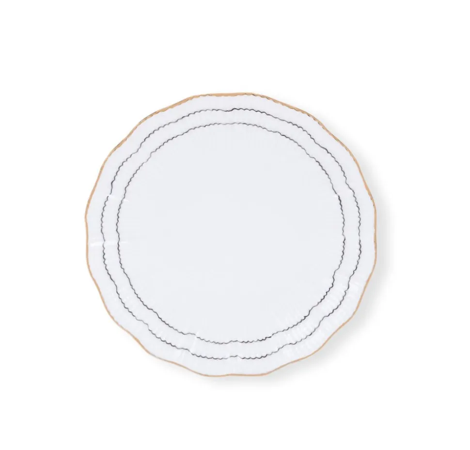 Coral Bread Plate