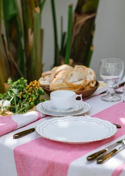 Coral Bread Plate