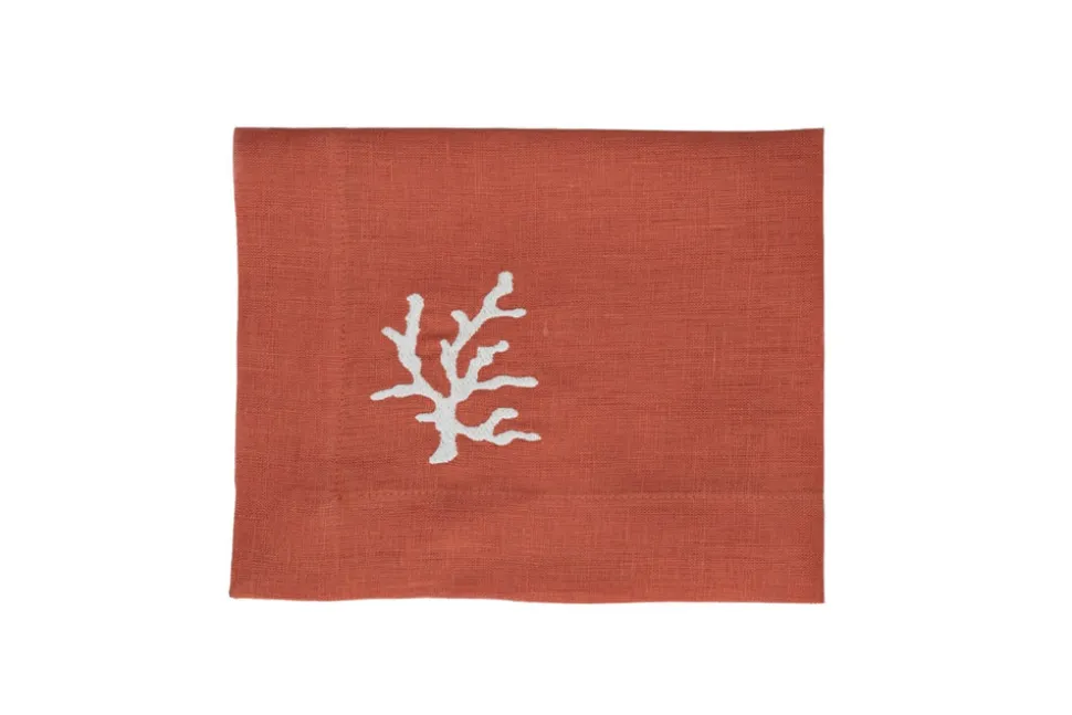 Coral Collection Napkin and Placemat in Tarcin, Set of 2