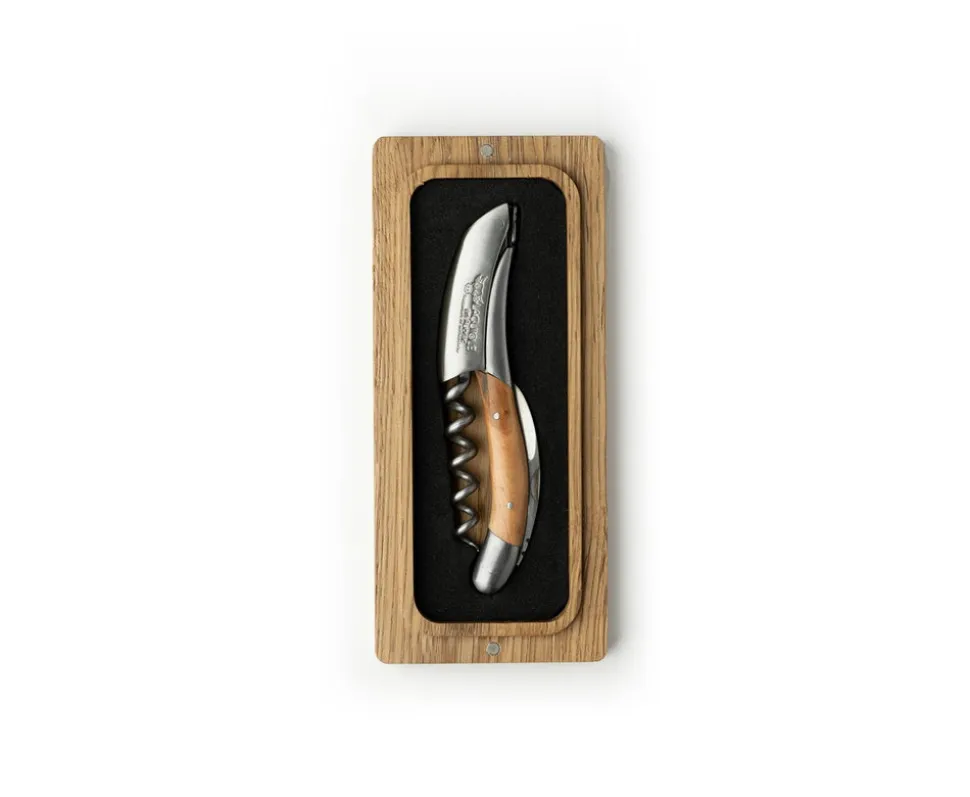 Corkscrew & Case No. 245 in Vintage Black Leather