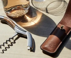 Corkscrew & Case No. 245 in Vintage Chestnut Leather
