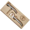 Corkscrew & Opener in Stainless