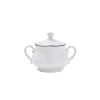 Corona Sugar Bowl with Cover