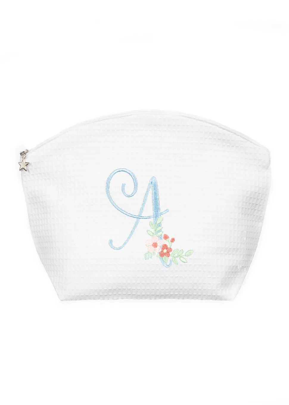 Cosmetic Waffle Weave Bag, Personalized