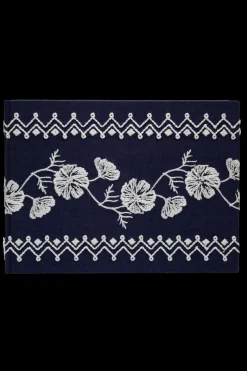 Cosmo Guest Book in Navy Stripe