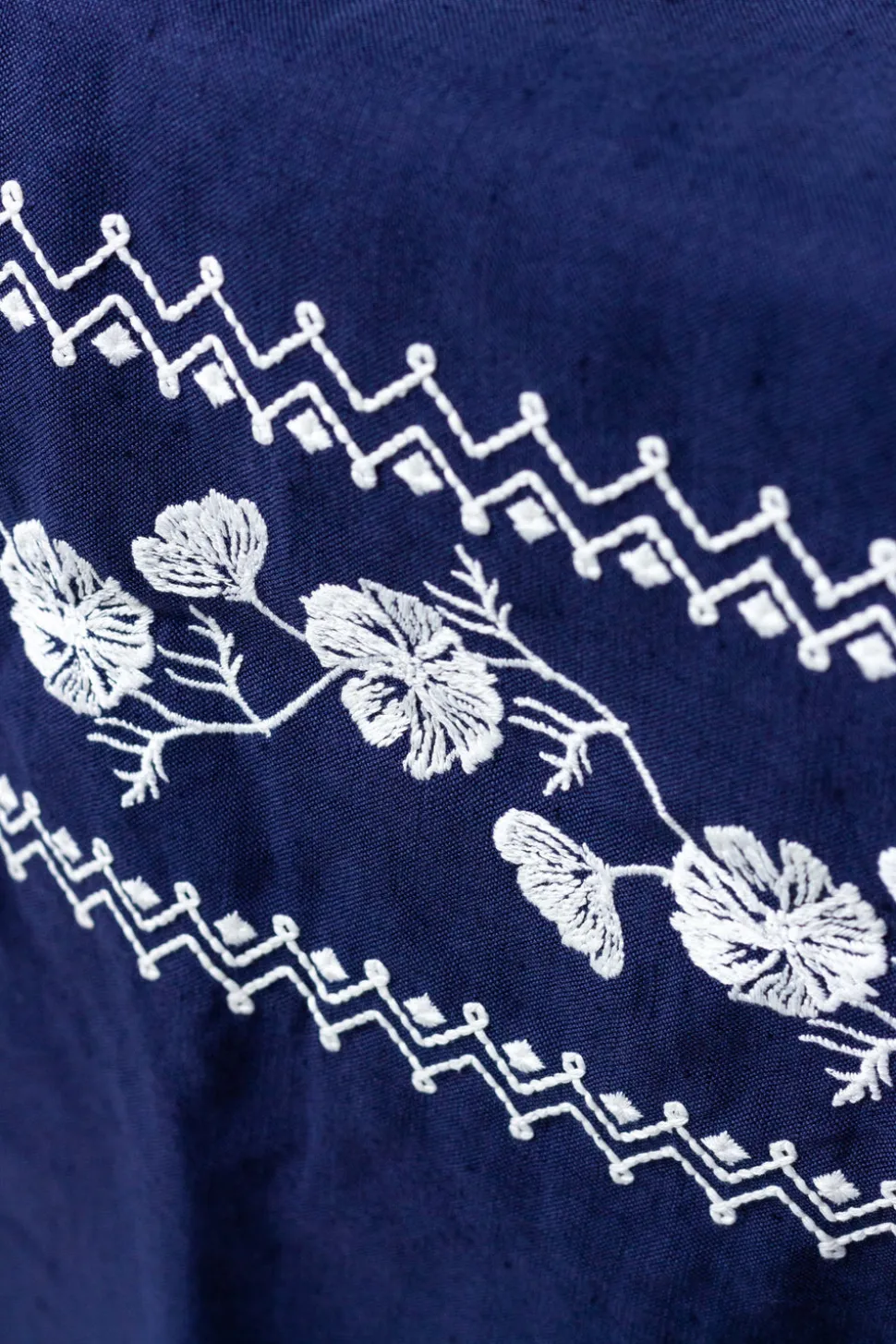 Cosmo Rectangular Tablecloth in Navy