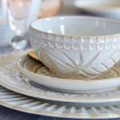 Costa Nova Cristal Collection Cereal Bowls 6"