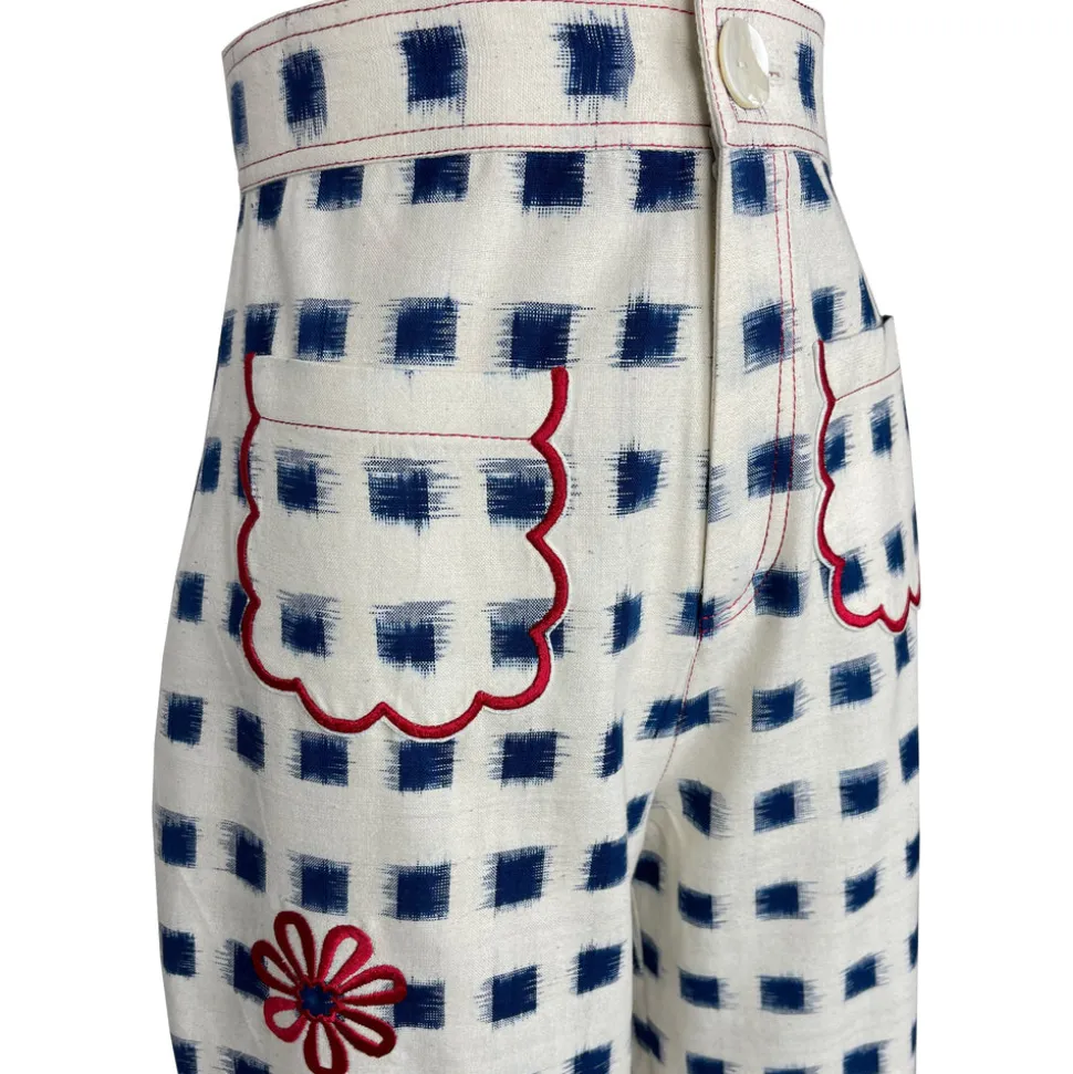 Costal Check Trousers