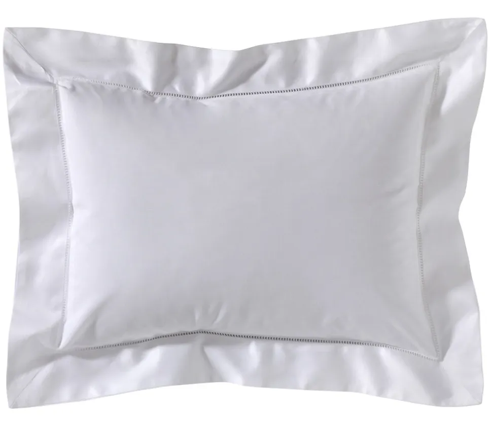 Cotton Percale Boudoir Pillow Cover, Personalized