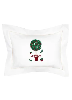 Cotton Percale Boudoir Pillow Cover
