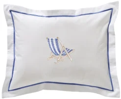 Cotton Percale Boudoir Pillow Cover