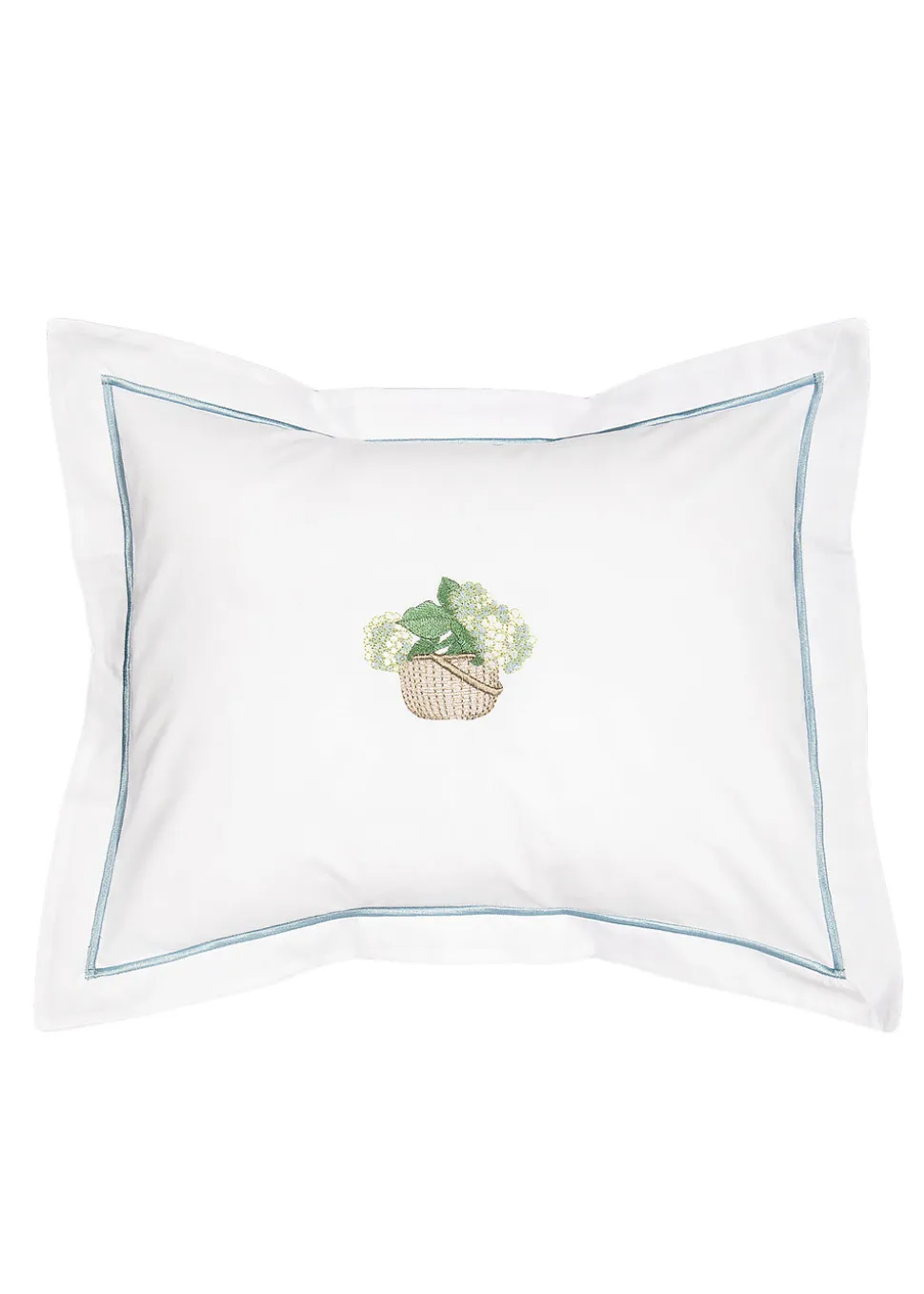 Cotton Percale Boudoir Pillow Cover