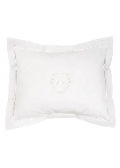 Cotton Percale Boudoir Pillow Cover