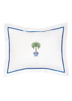 Cotton Percale Boudoir Pillow Cover