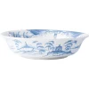 Country Estate Delft Blue 13" Serving Bowl Kite Fliers