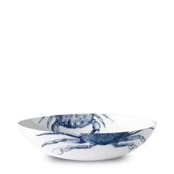 Crab Coupe Soup Bowl Blue